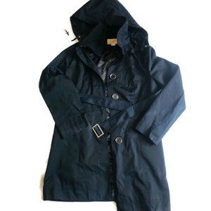 Michael Kors Black Rain Coat - Small